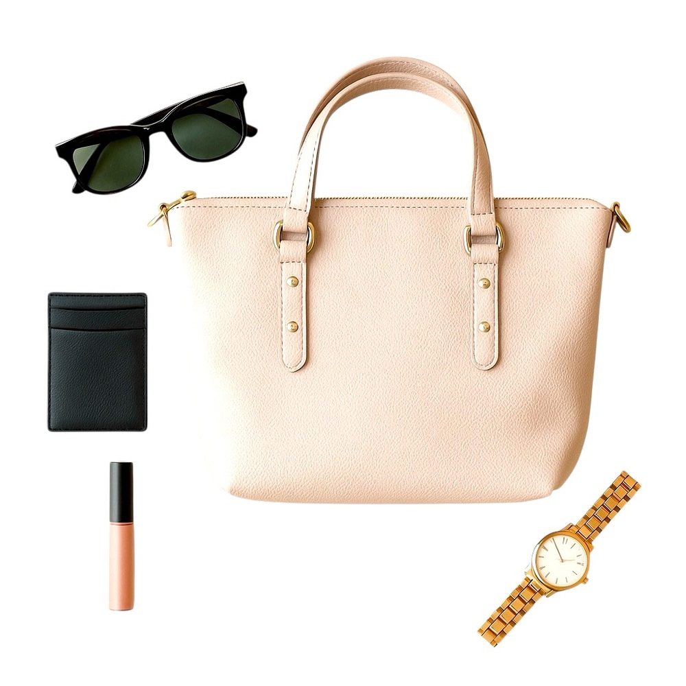 Kate Spade Larchmont Ave Small Penny Evangeline Satchel Bag Blush Pink No Strap - Picture 13 of 13